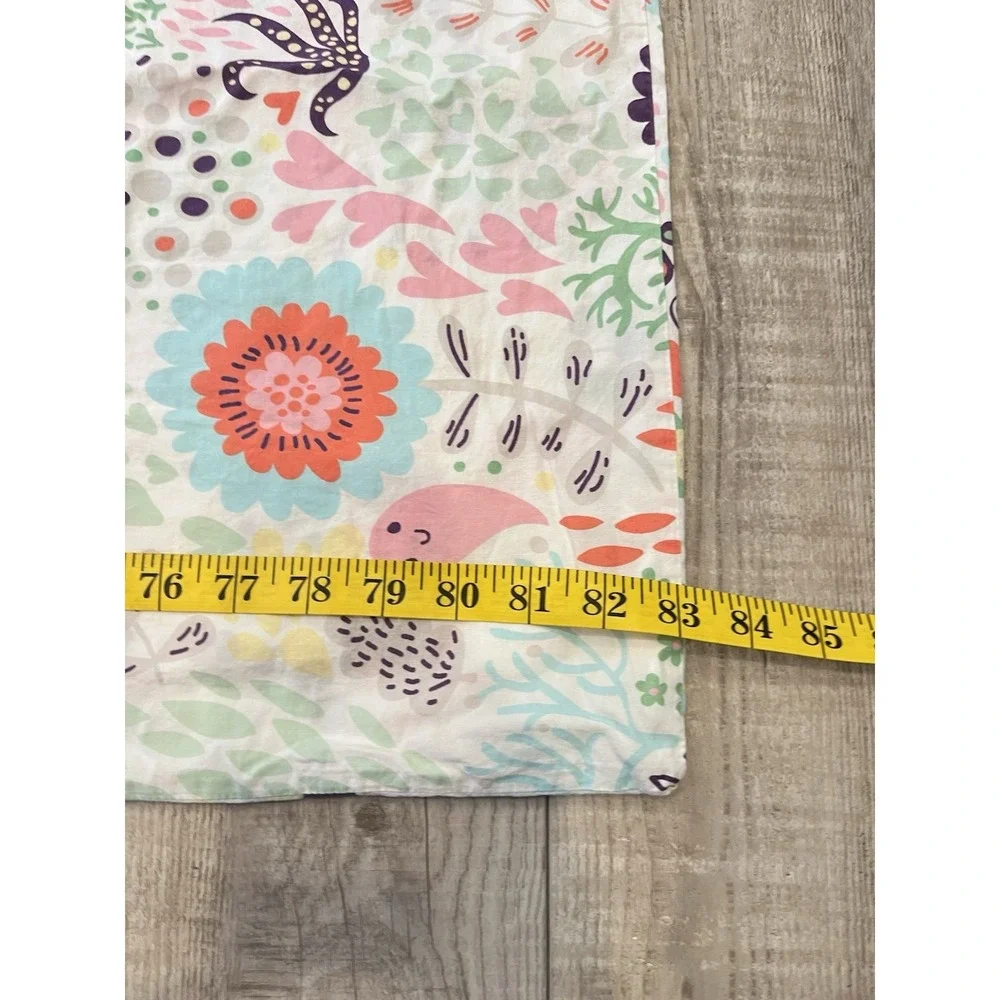 Pottery Barn Kids Margherita Missoni Duvet Cover Full-Queen Colorful Coral Sea